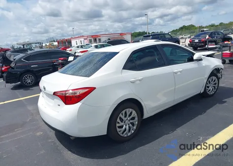 2019 Toyota Corolla Le z USA, uszkodzony, nr VIN 5YFBURHE8KP868399